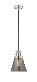 Franklin Restoration One Light Mini Pendant in Polished Nickel (405|201CSW-PN-G63)