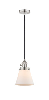 Franklin Restoration LED Mini Pendant in Polished Nickel (405|201CSW-PN-G61-LED)