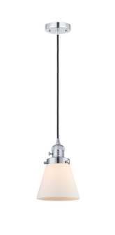 Franklin Restoration One Light Mini Pendant in Polished Chrome (405|201CSW-PC-G61)