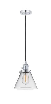 Franklin Restoration One Light Mini Pendant in Polished Chrome (405|201CSW-PC-G42)