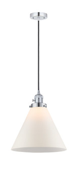 Franklin Restoration LED Mini Pendant in Polished Chrome (405|201CSW-PC-G41-L-LED)