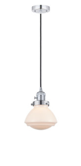 Franklin Restoration LED Mini Pendant in Polished Chrome (405|201CSW-PC-G321-LED)