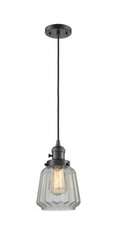 Franklin Restoration LED Mini Pendant in Oil Rubbed Bronze (405|201CSW-OB-G142-LED)