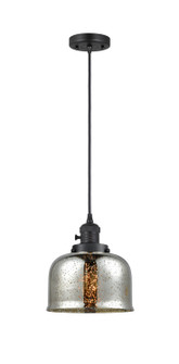 Franklin Restoration LED Mini Pendant in Matte Black (405|201CSW-BK-G78-LED)