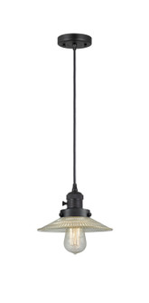 Franklin Restoration One Light Mini Pendant in Matte Black (405|201CSW-BK-G2)