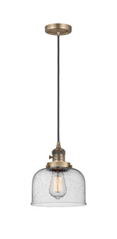Franklin Restoration LED Mini Pendant in Brushed Brass (405|201CSW-BB-G74-LED)