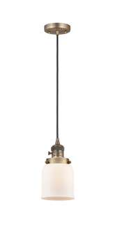 Franklin Restoration LED Mini Pendant in Brushed Brass (405|201CSW-BB-G51-LED)