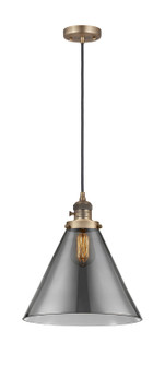 Franklin Restoration LED Mini Pendant in Brushed Brass (405|201CSW-BB-G43-L-LED)