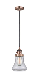 Franklin Restoration LED Mini Pendant in Antique Copper (405|201CSW-AC-G194-LED)