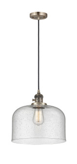 Franklin Restoration LED Mini Pendant in Antique Brass (405|201CSW-AB-G74-L-LED)