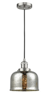 Franklin Restoration One Light Mini Pendant in Brushed Satin Nickel (405|201C-SN-G78)