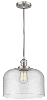 Franklin Restoration LED Mini Pendant in Brushed Satin Nickel (405|201C-SN-G74-L-LED)