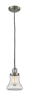 Franklin Restoration One Light Mini Pendant in Brushed Satin Nickel (405|201C-SN-G192)