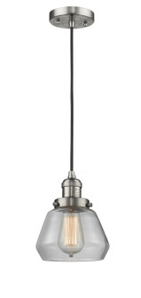Franklin Restoration LED Mini Pendant in Brushed Satin Nickel (405|201C-SN-G172-LED)