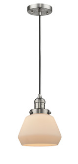 Franklin Restoration LED Mini Pendant in Brushed Satin Nickel (405|201C-SN-G171-LED)