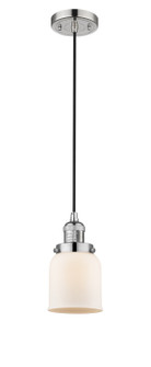 Franklin Restoration One Light Mini Pendant in Polished Nickel (405|201C-PN-G51)