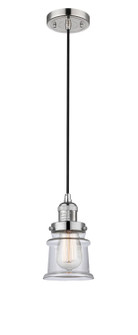 Franklin Restoration LED Mini Pendant in Polished Nickel (405|201C-PN-G182S-LED)