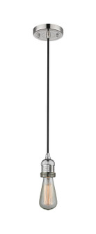 Franklin Restoration One Light Mini Pendant in Polished Nickel (405|201C-PN)