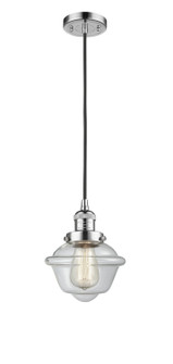 Franklin Restoration One Light Mini Pendant in Polished Chrome (405|201C-PC-G532)