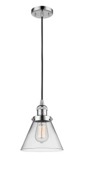 Franklin Restoration One Light Mini Pendant in Polished Chrome (405|201C-PC-G42)