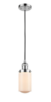 Franklin Restoration LED Mini Pendant in Polished Chrome (405|201C-PC-G311-LED)