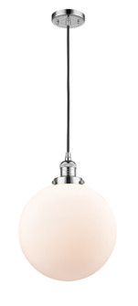 Franklin Restoration LED Mini Pendant in Polished Chrome (405|201C-PC-G201-12-LED)