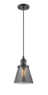 Franklin Restoration LED Mini Pendant in Oil Rubbed Bronze (405|201C-OB-G63-LED)