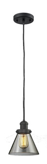 Franklin Restoration One Light Mini Pendant in Oil Rubbed Bronze (405|201C-OB-G63)