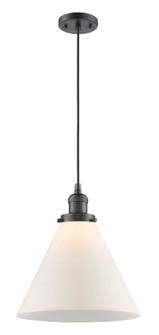Franklin Restoration LED Mini Pendant in Oil Rubbed Bronze (405|201C-OB-G41-L-LED)