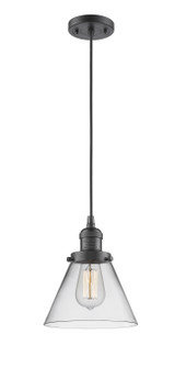 Franklin Restoration One Light Mini Pendant in Oil Rubbed Bronze (405|201C-OB-G42)