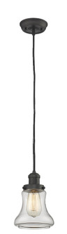 Franklin Restoration One Light Mini Pendant in Oil Rubbed Bronze (405|201C-OB-G192)