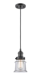 Franklin Restoration LED Mini Pendant in Oil Rubbed Bronze (405|201C-OB-G182S-LED)