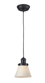 Franklin Restoration One Light Mini Pendant in Brushed Brass (405|201C-BB-G61)