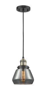 Franklin Restoration LED Mini Pendant in Black Antique Brass (405|201C-BAB-G173-LED)