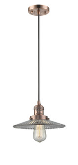Franklin Restoration LED Mini Pendant in Antique Copper (405|201C-AC-G2-LED)