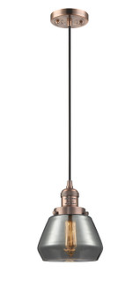 Franklin Restoration One Light Mini Pendant in Antique Copper (405|201C-AC-G173)