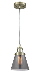 Franklin Restoration One Light Mini Pendant in Antique Brass (405|201C-AB-G63)