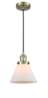 Franklin Restoration One Light Mini Pendant in Antique Brass (405|201C-AB-G41)