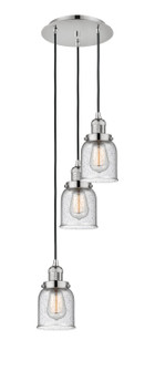 Franklin Restoration Three Light Pendant in Polished Nickel (405|113F-3P-PN-G54)