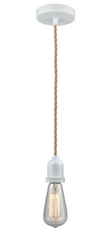 Whitney One Light Mini Pendant in White (405|100W-10RE-0W)