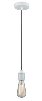 Winchester One Light Mini Pendant in White (405|100W-10GY-2W)