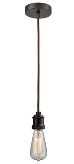 Edison One Light Mini Pendant in Oil Rubbed Bronze (405|100OB-10BR-1OB)