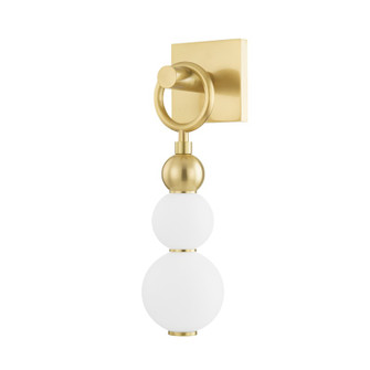Perrin LED Wall Sconce in Aged Brass (70|PI1890101-AGB)