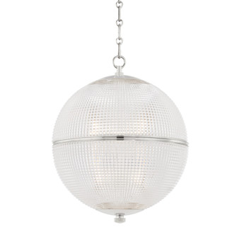 Sphere No. 3 One Light Pendant in Polished Nickel (70|MDS801-PN)