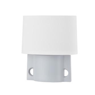 Surrey One Light Table Lamp in Aged Brass/Ceramic Matte Grey Blue (70|L1689-AGB/CGU)