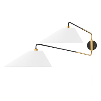 Duo Two Light Wall Sconce in Aged Old Bronze (70|KBS1751102-AOB)