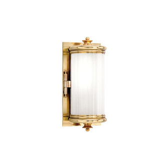 Bristol One Light Bath Bracket in Aged Brass (70|951-AGB)