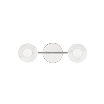 Elmont Two Light Bath Bracket in Polished Nickel (70|9202-PN)