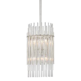 Wallis Six Light Pendant in Polished Nickel (70|6310-PN)