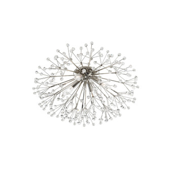 Dunkirk Four Light Semi Flush Mount in Polished Nickel (70|6000-PN)